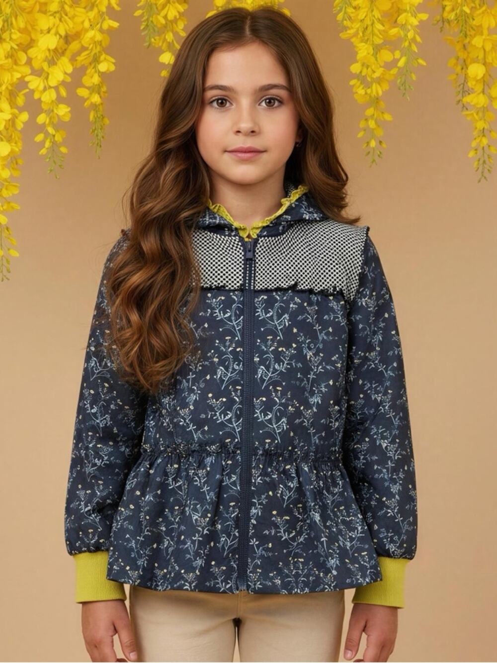 Matilda Jane Enchanted
Garden Wildflower Bouquet Blue
Floral Jacket Size 10
